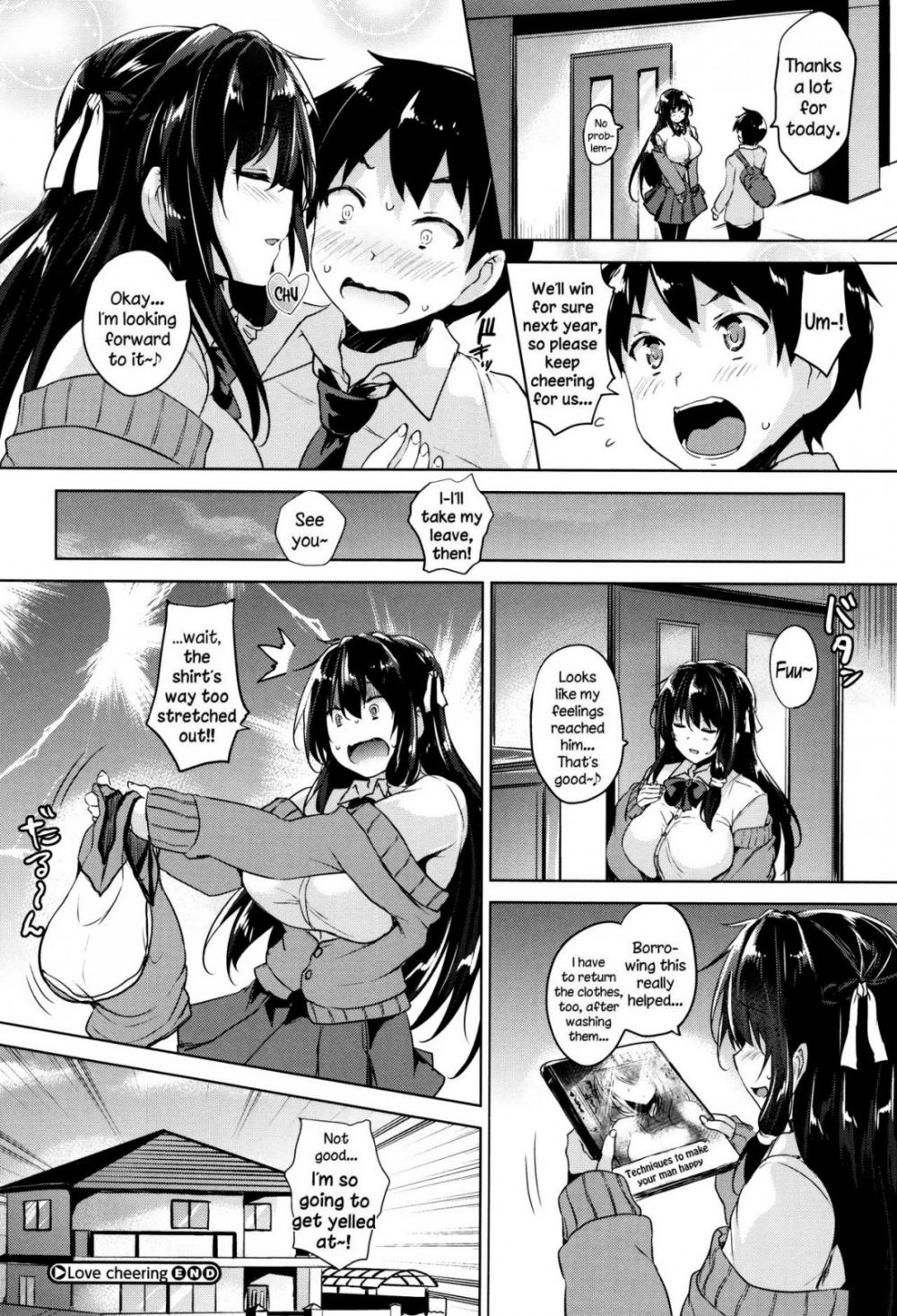 Hentai Manga Comic-Only My Oppai Soul-Chapter 8 - Love cheering-24